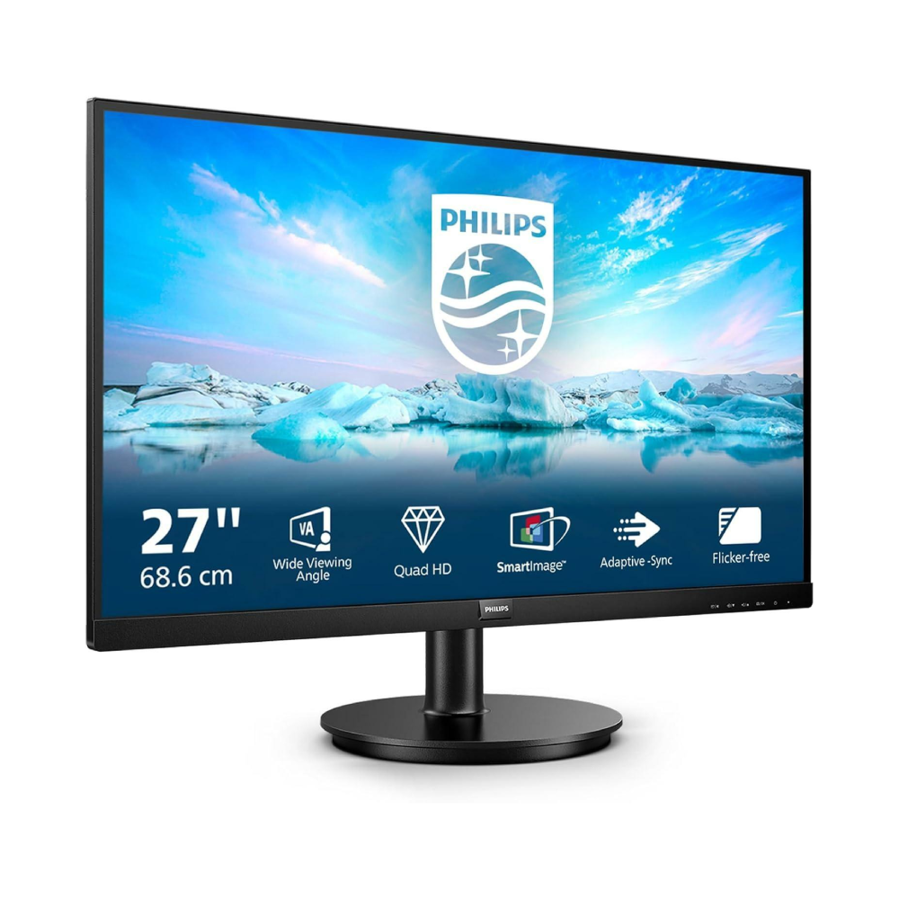 Philips 275V8LA 27in Full HD LED Monitor HDMI DisplayPort VESA Mountable