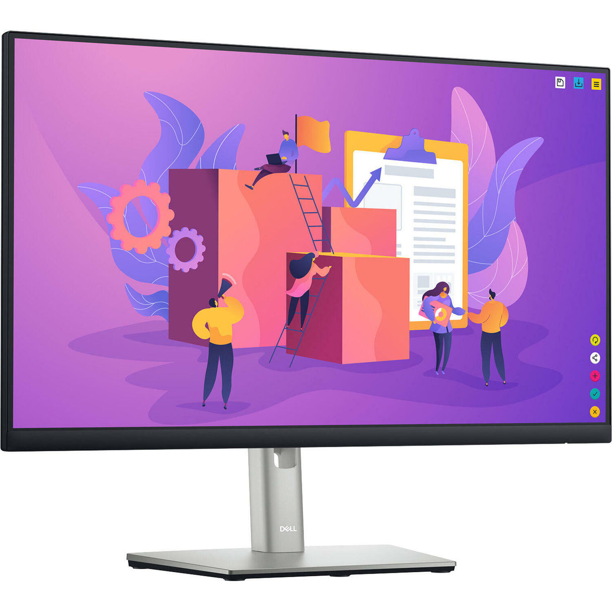 Dell Monitor IPS P2422H 24" Full HD 1080p 60Hz DisplayPort HDMI VGA USB