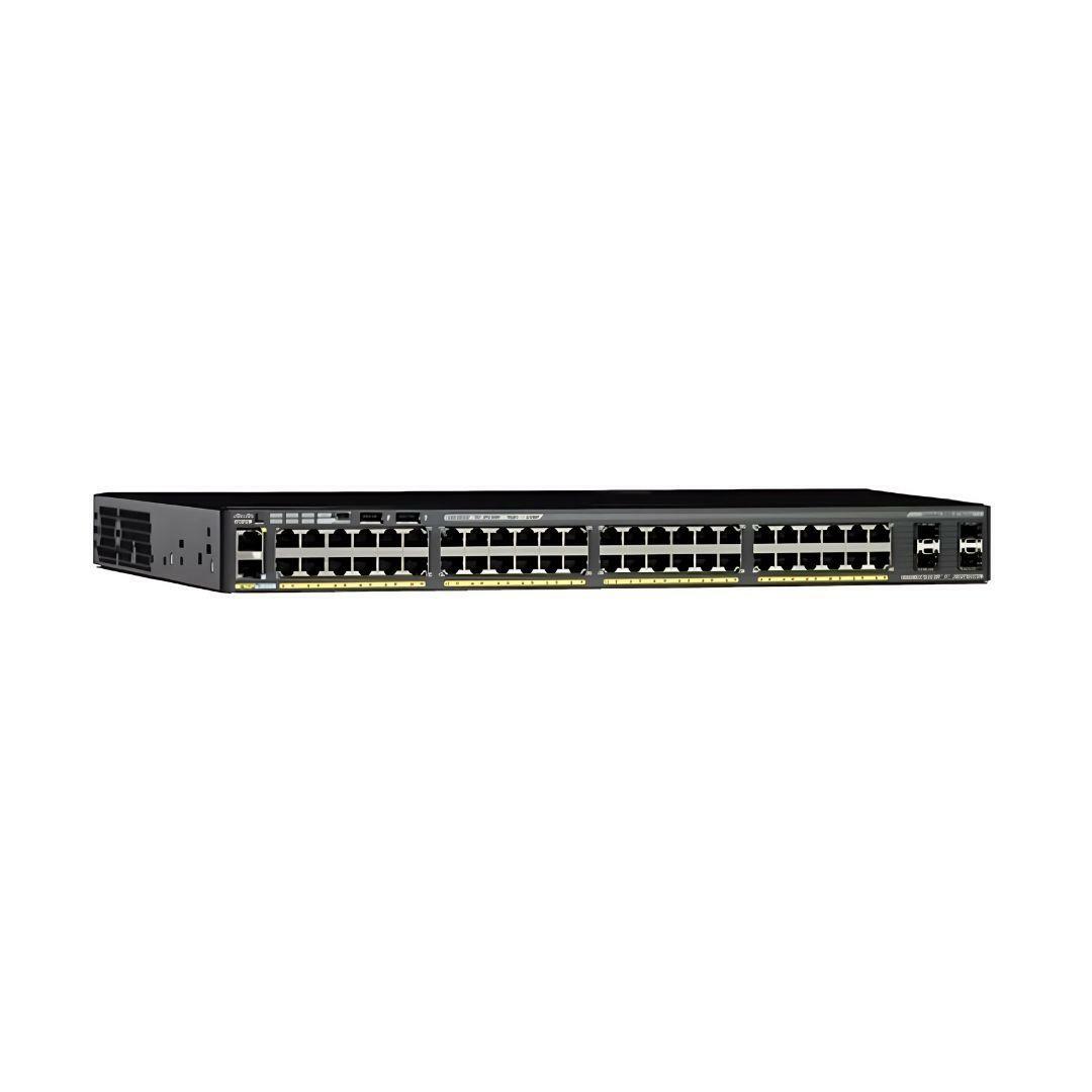 Cisco Catalyst WS-C2960X-48LPS-L 2960X Switch 48 Port Gigabit PoE+ 4x SFP 370W
