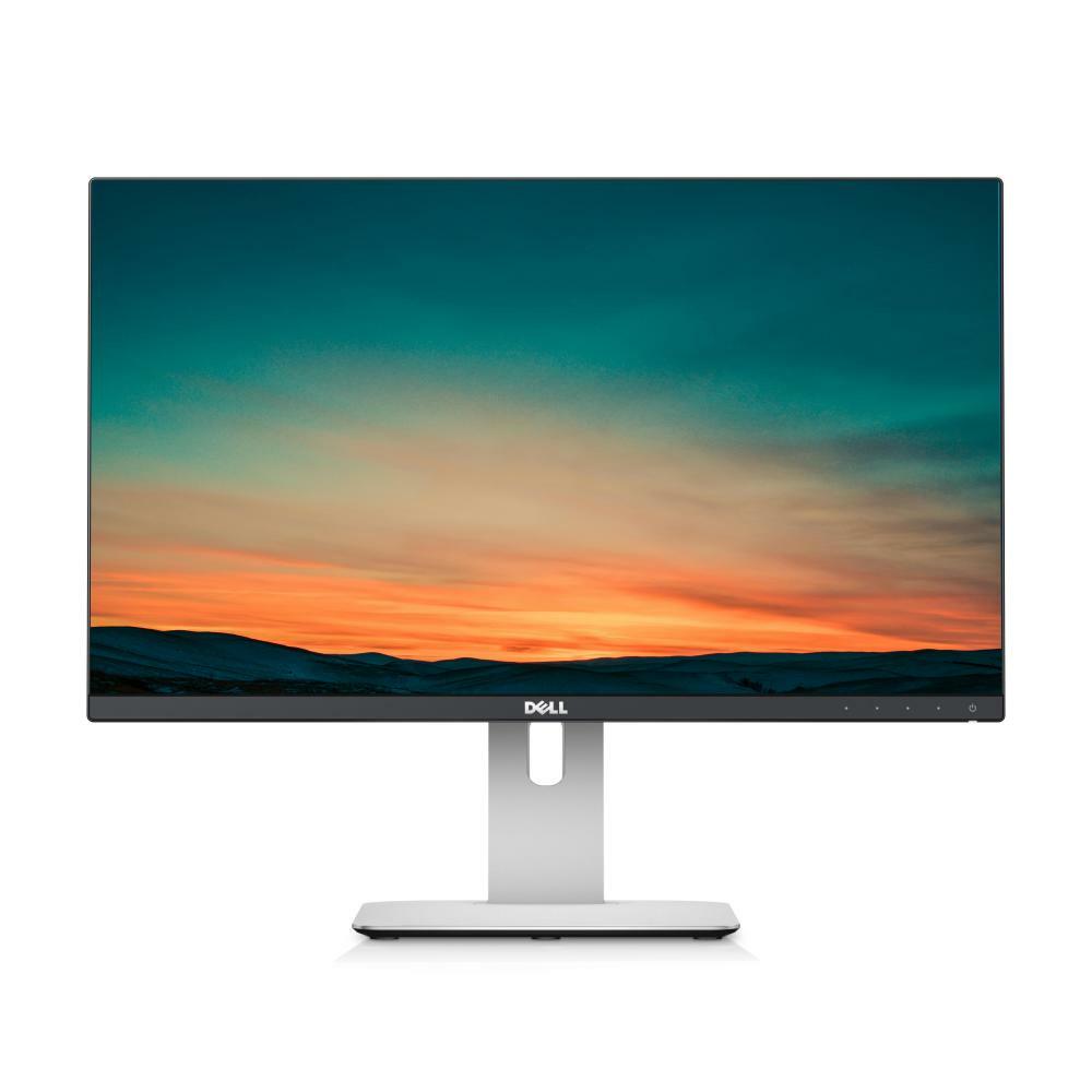 Dell U2414H 24" Full HD IPS LED Monitor 1920x1080 HDMI DisplayPort USB Hub Black