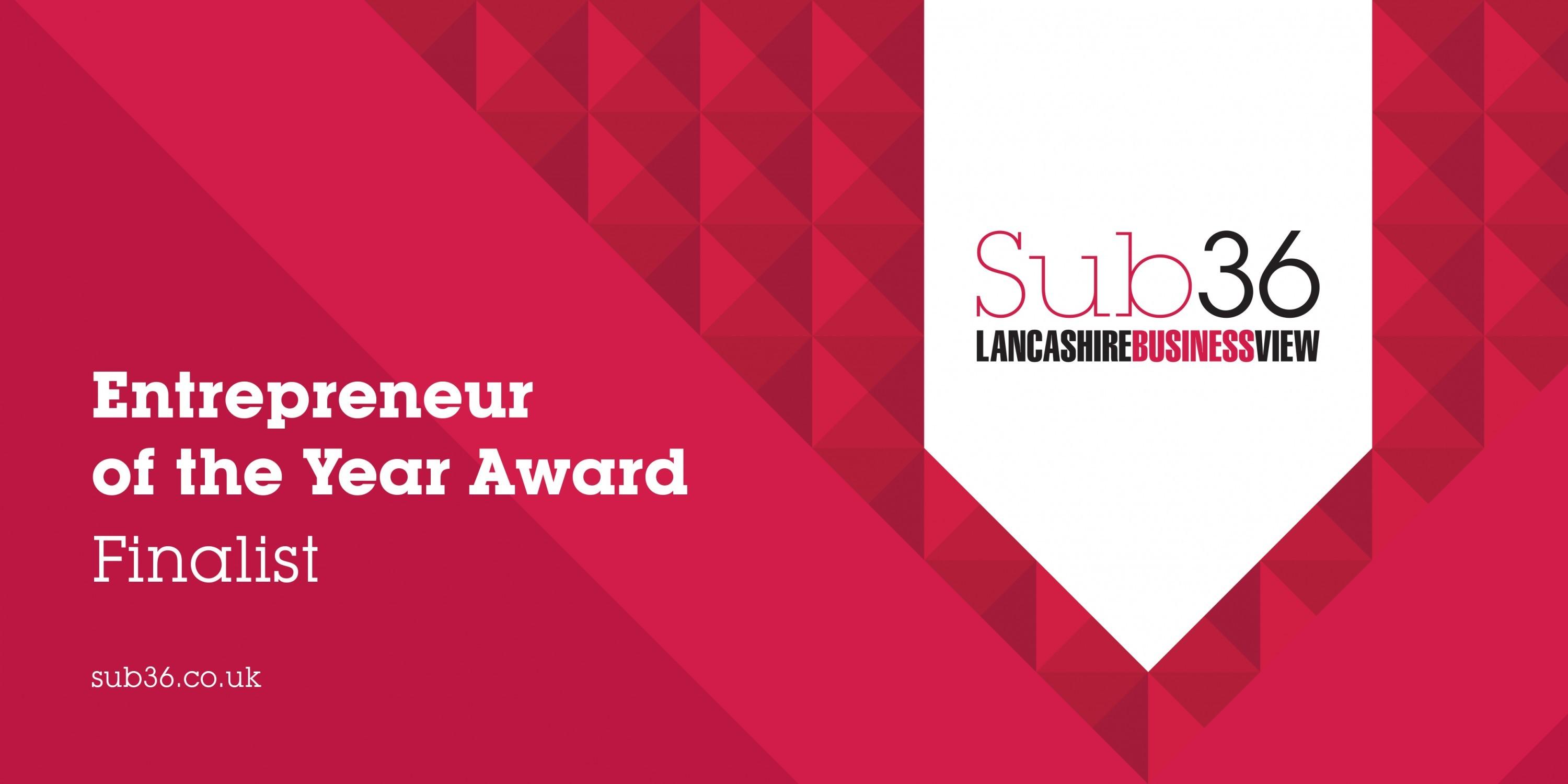 Our MD Has Been Shortlisted for the Sub 36 Awards