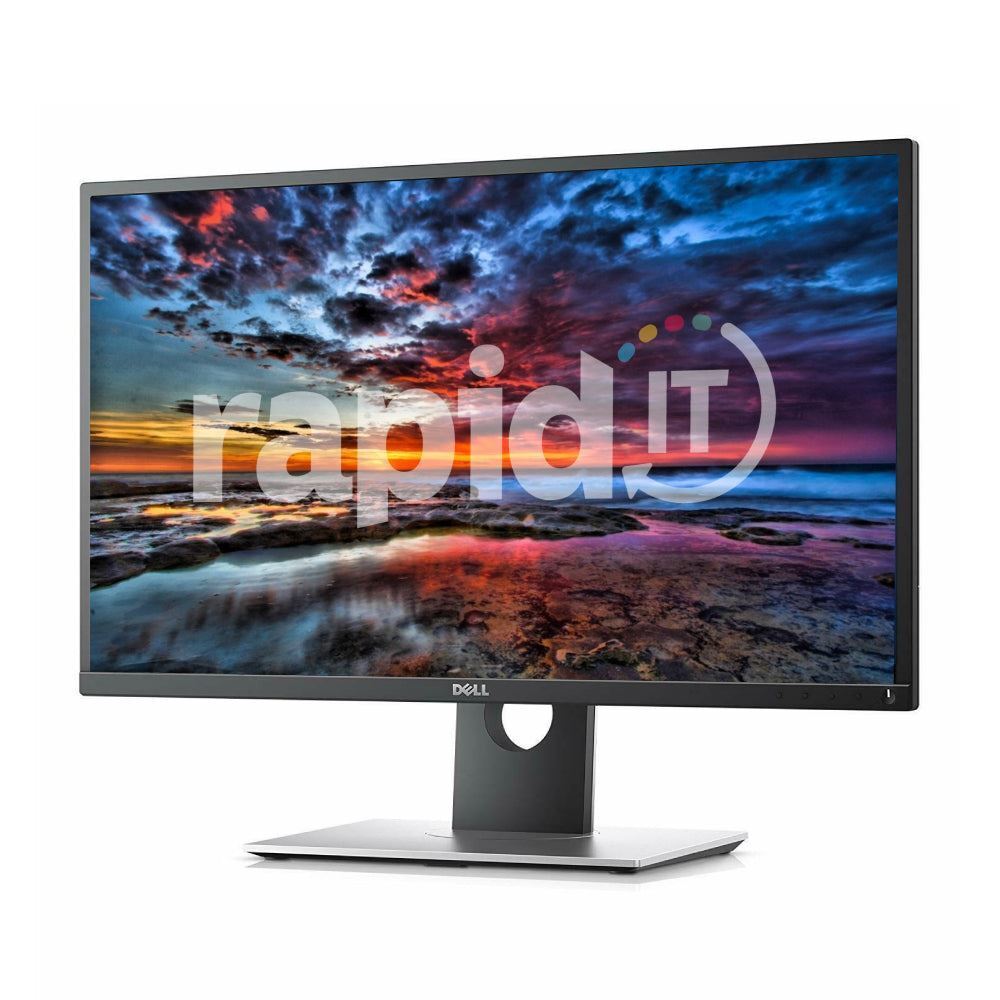 Dell P2417H FHD 24" Refurbished Monitor | 1080p 60Hz | DisplayPort, HDMI, VGA