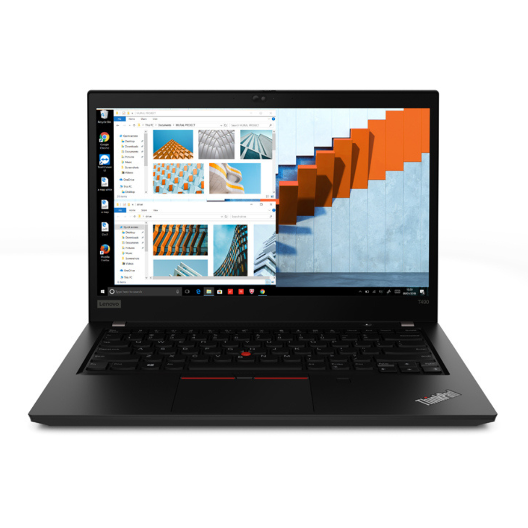 Lenovo ThinkPad T490 14" Refurbished Laptop i5-8265U 8GB RAM 256GB SSD Windows 11 Pro