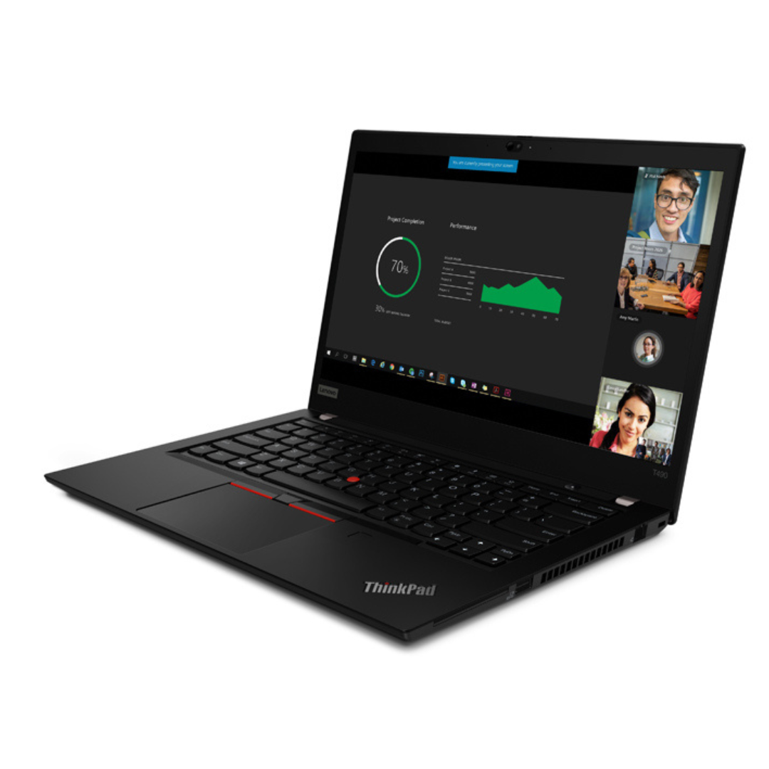 Lenovo ThinkPad T490 14" Refurbished Laptop i5-8265U 8GB RAM 256GB SSD Windows 11 Pro