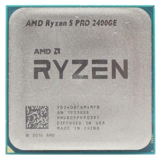 AMD Ryzen 5 Pro 2400GE | Quad Core 3.20GHz Socket | Processor