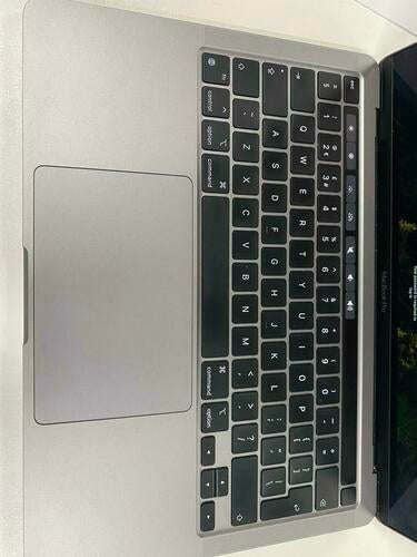 Apple MacBook Pro M1 A2338 2020 13.3" Space Grey | 8 Core | Touchbar 8GB 256GB