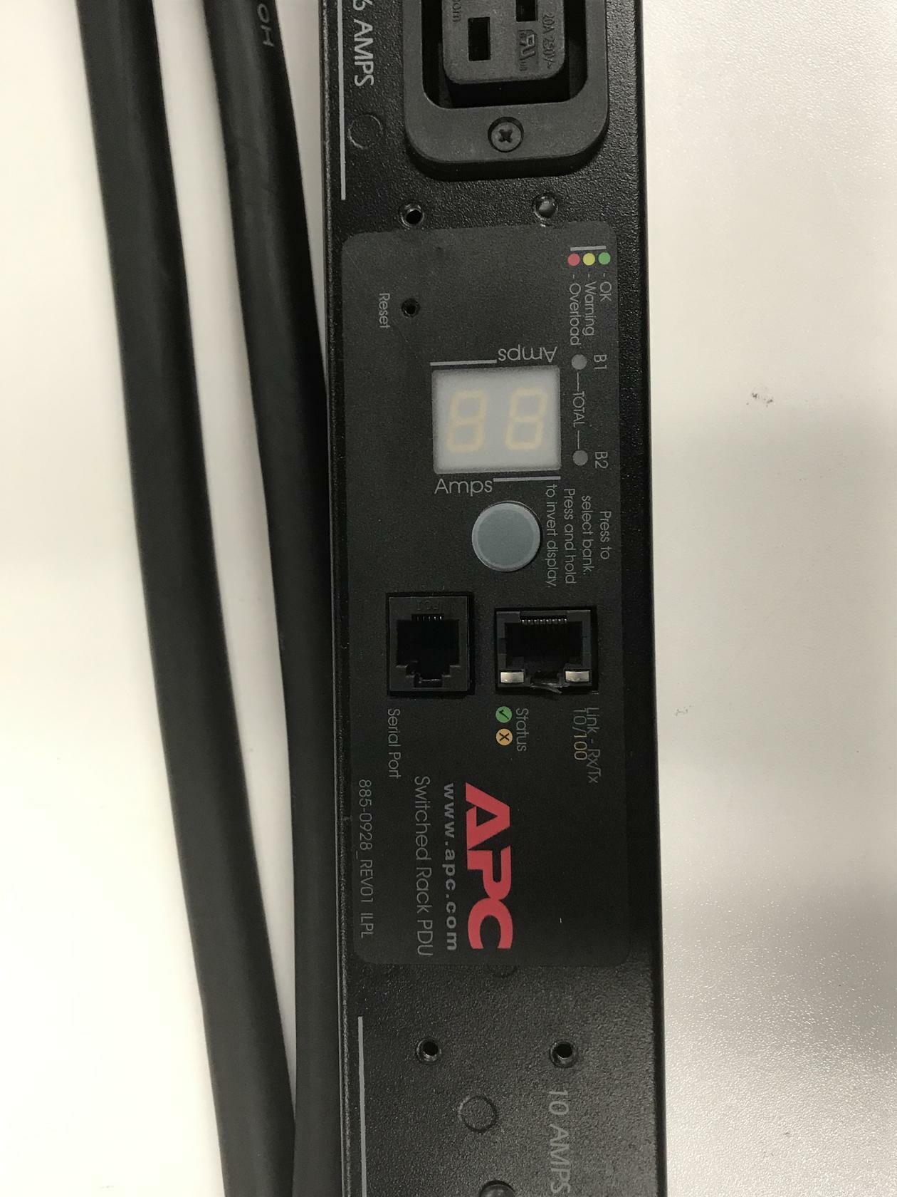 APC AP7953 Rack PDU 2G Metered & Switched, ZeroU, 32A, 230V, (21) C13 & (3) C19