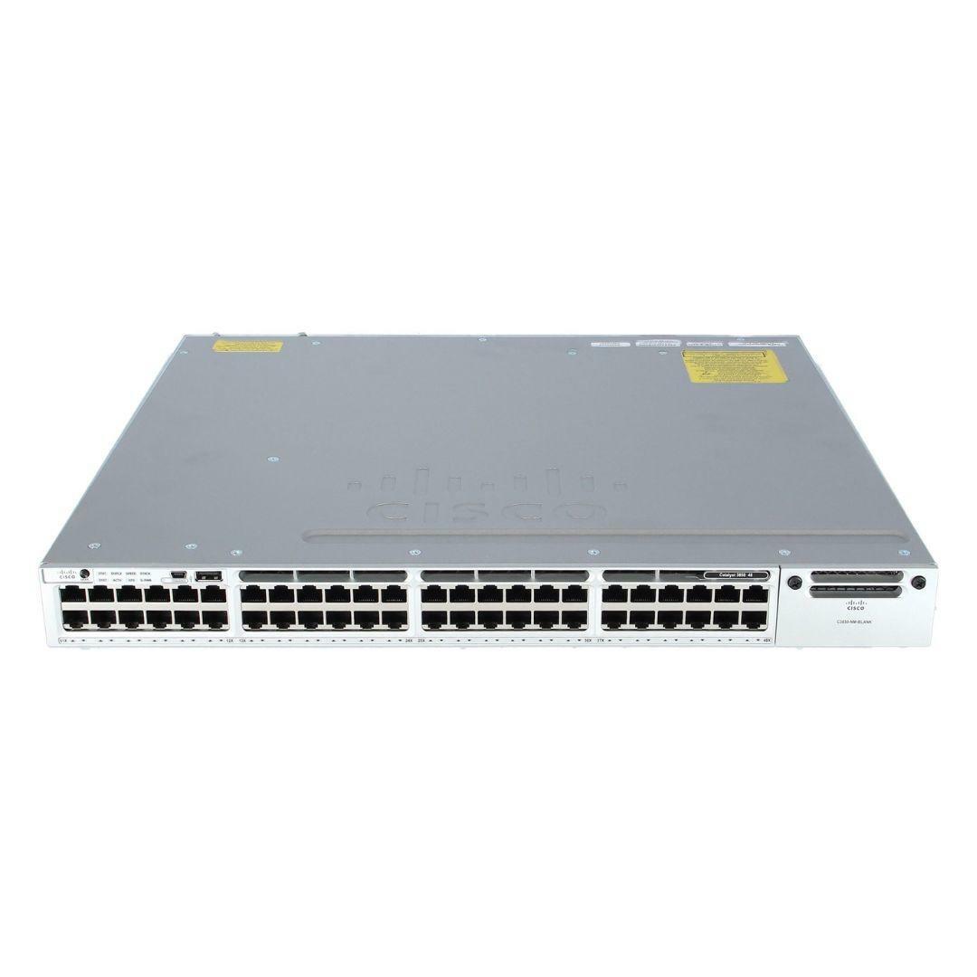 Cisco Catalyst WS-C3850-48T-S 48-Port Gigabit Layer 3 Switch 2 x PSU IP Base