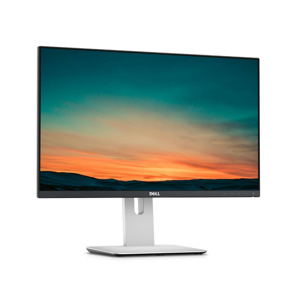 Dell U2414H 24" Full HD IPS LED Monitor 1920x1080 HDMI DisplayPort USB Hub Black