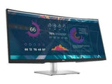 Dell U3421W Curved 34" Ultrawide WQHD IPS USB-C Monitor with KVM Hub Black Stand